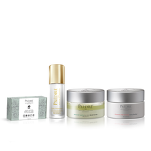 Routine complète de soulagement du stress corporel avec mucine d'escargot, sel de mer et rétinol | Peau sèche et rugueuse, psoriasis et callosités | (Édition limitée)
