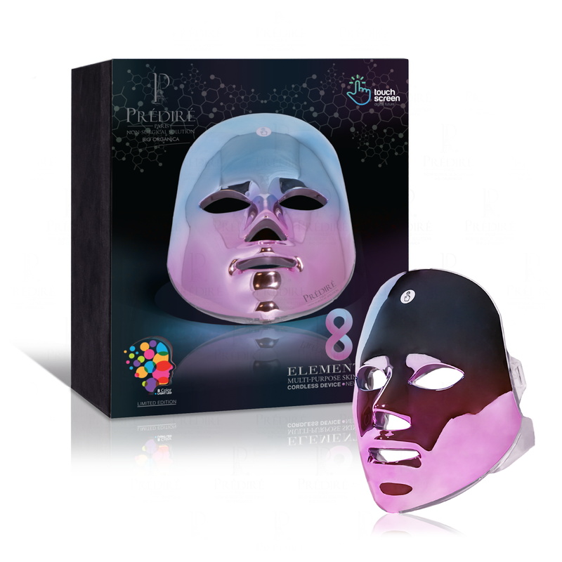 8 ELEMENT PRO | Multi-Purpose Skin Care LED Mask | Cordless New