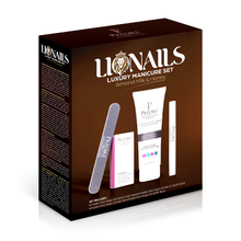 Lionails Luxury Manicure Set | Almond Milk and Honey 4-Piece Set