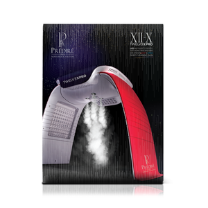 12X PRO with Hot & Cold Spa Steam | LED Infrared Device Anti-Aging Time Machine | Skin Treatment & Light Therapy Rejuvenation Device | LIMITED EDITION